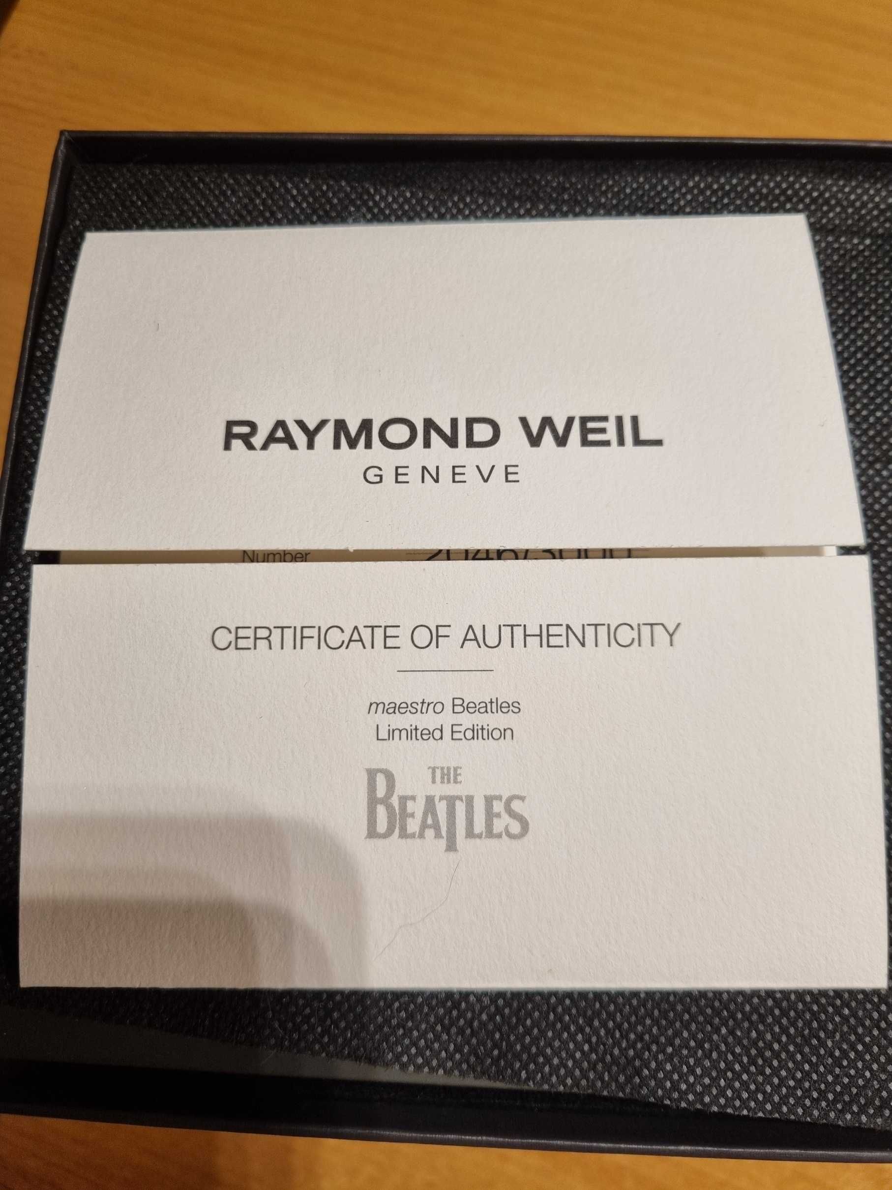 Relógio Raymond Weil Maestro edição Beatles