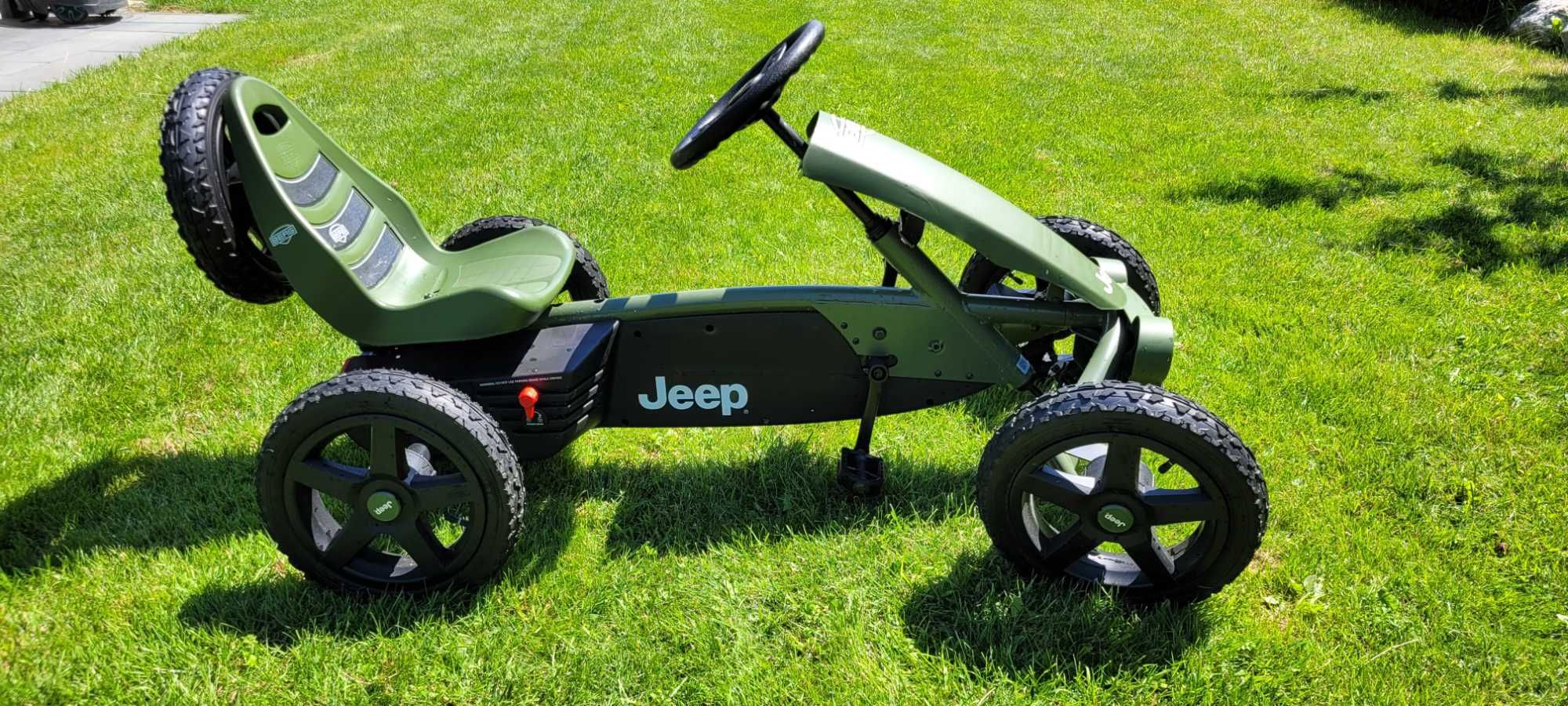 BERG Jeep Adventure - gokart na pedały jak nowy, dla dzieci 4-12 lat