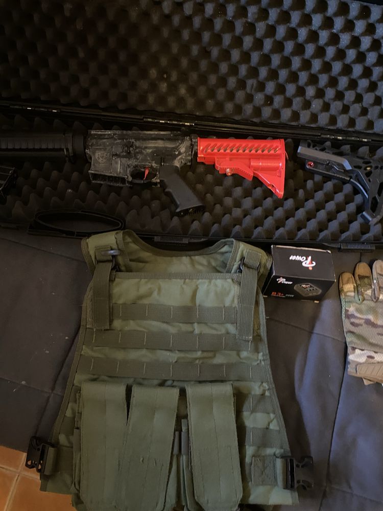 Vendo material de airsoft