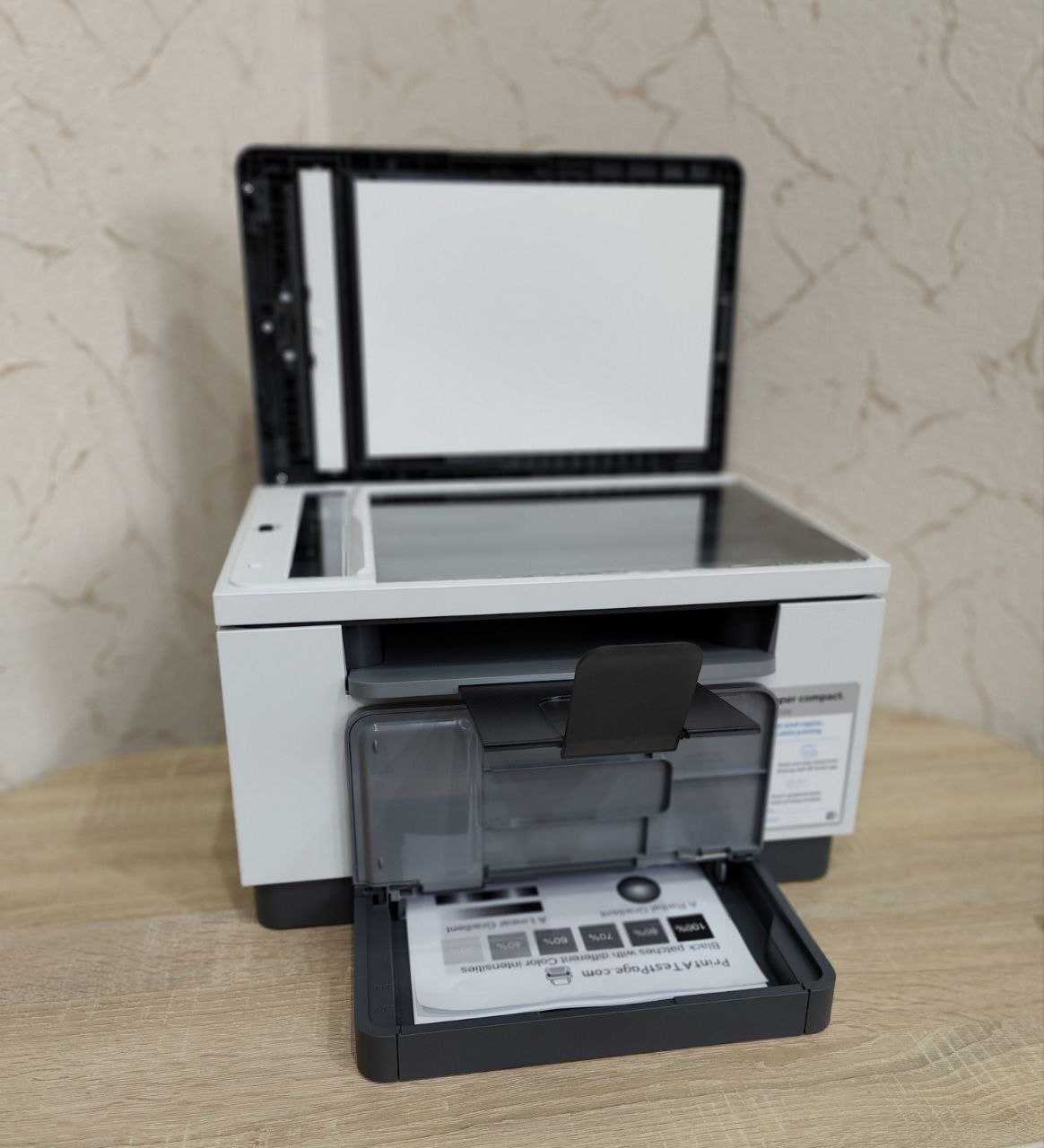 Лазерный сетевой с дуплексом и ADF МФУ HP LaserJet MFP M236 sdn+кабели