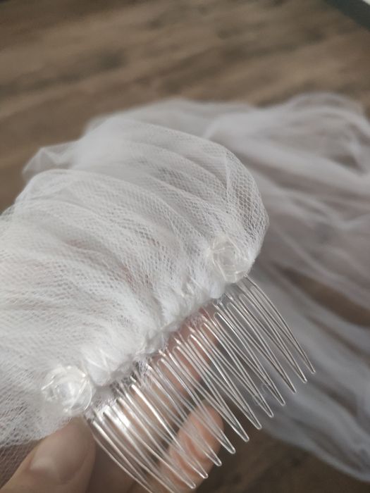 Muślinowa suknia ślubna 40