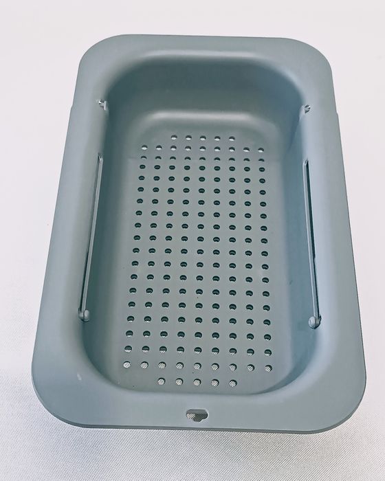 AUAUY Cedzak Durszlak z sitkiem nad zlewem, z Regulacją Szary 34-48 cm