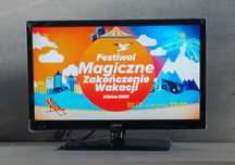 18,5 TV LINSAR 12V i 230V LED HD DVB-T2 Hevc + Hdmi +Upominek+Kupon ZK