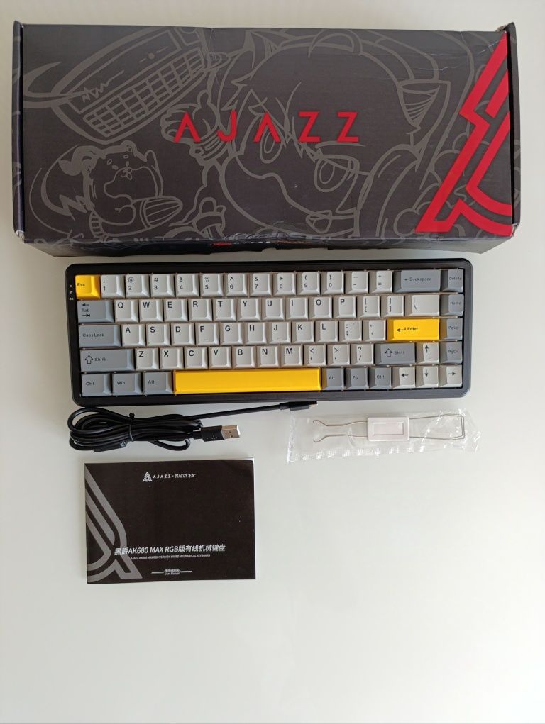 Механическая клавиатура Ajazz ak680 MAX