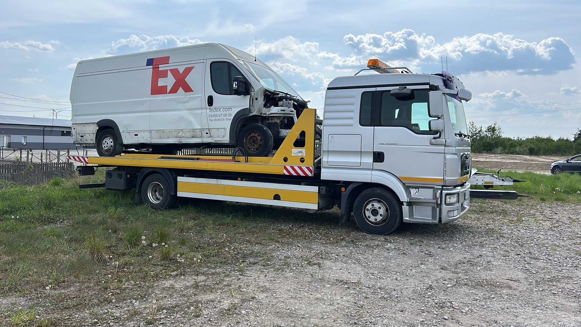MAN 10.220 Pomoc Drogowa z Piętrem i Płytą hydrauliczną CESJA