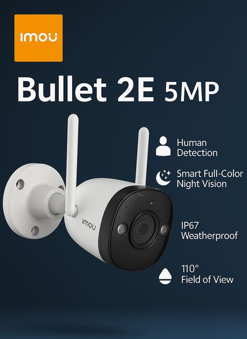 Imou Bullet 2E 5MP (3.6 mm)