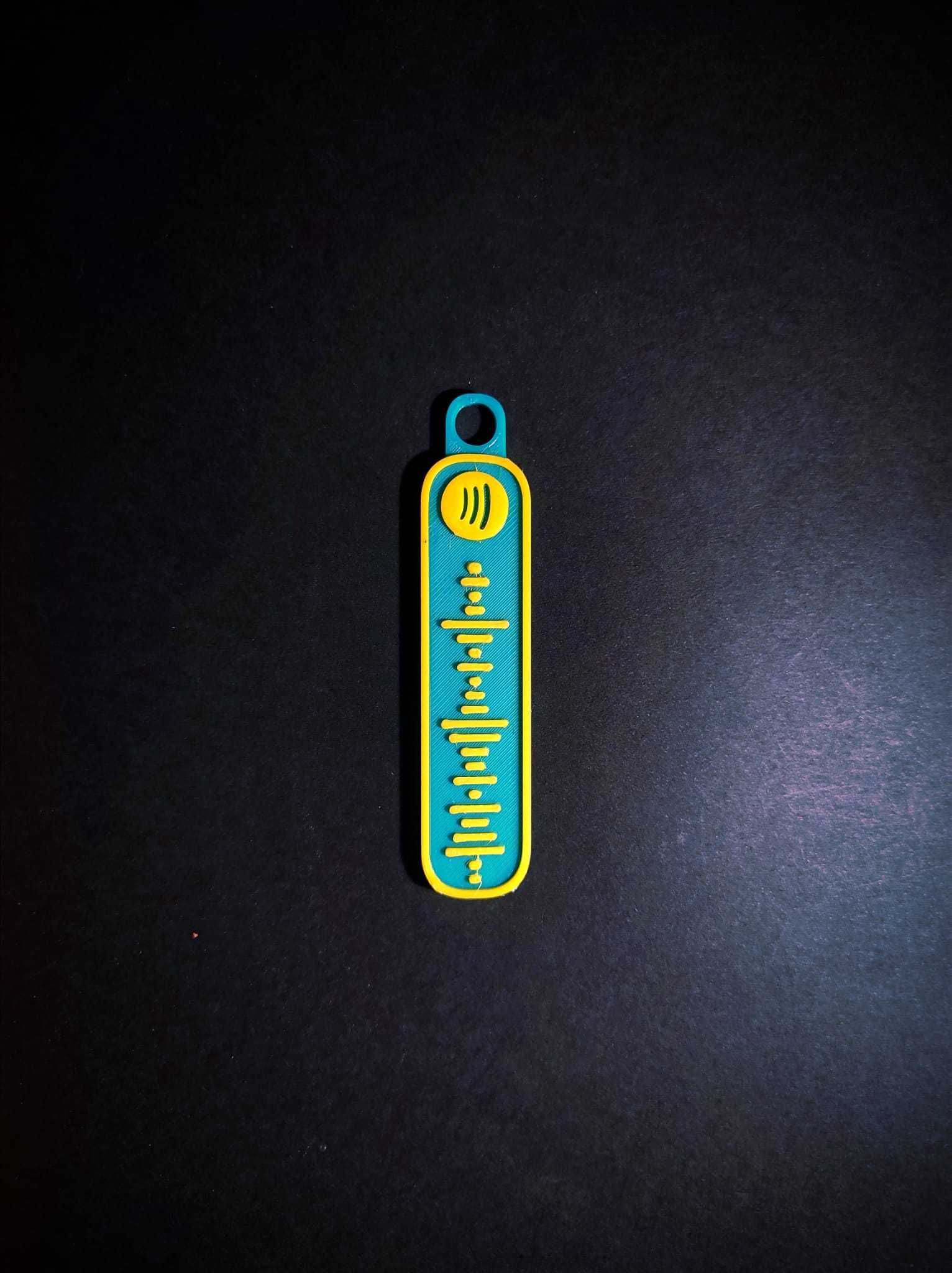 Etiqueta Música Spotify / Spotify Dogtag