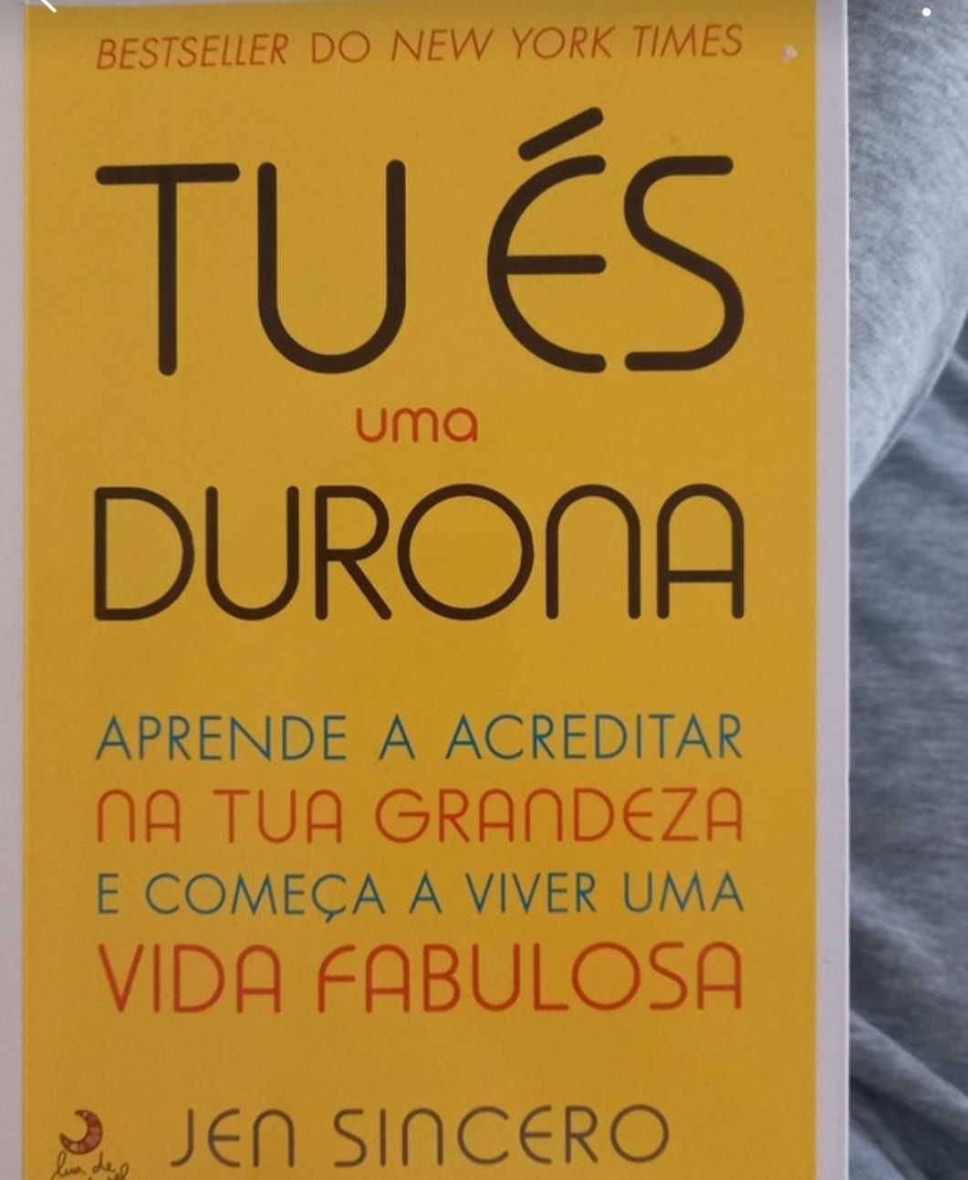 Livro " tu és uma durona"