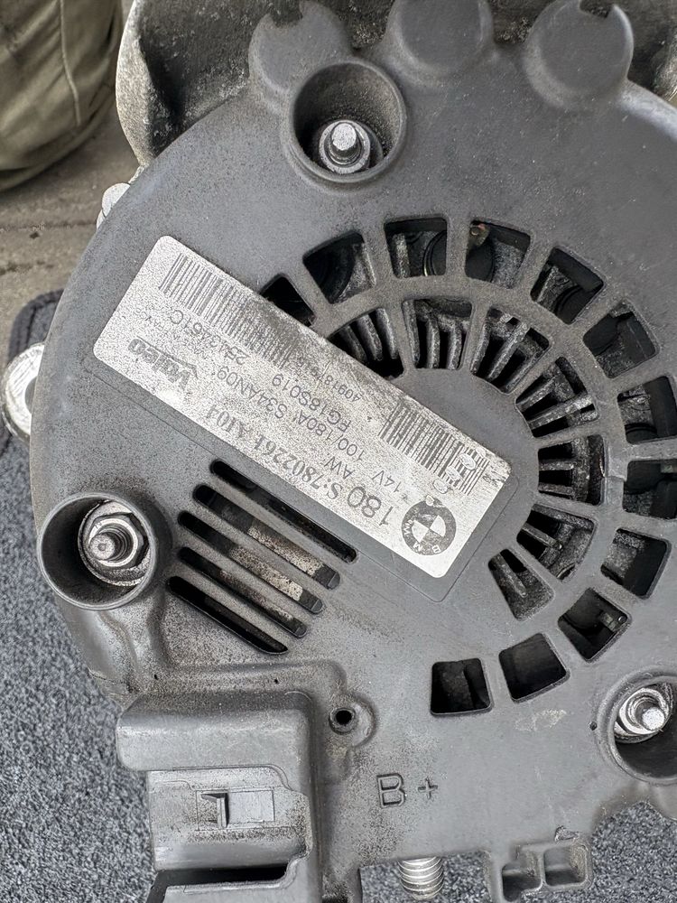 Alternator bmw e90 e60 e84 e87 n47 177km 143km 2.0d