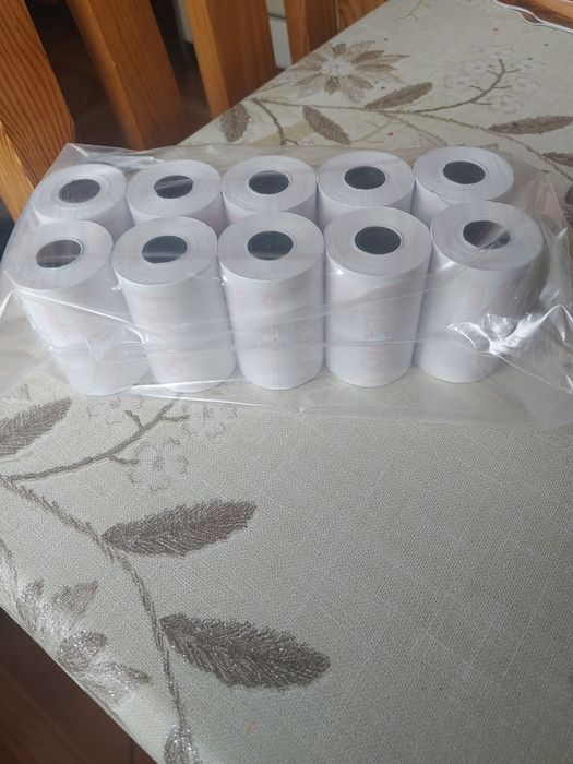 Rolki do terminala lub kasy fiskalnej