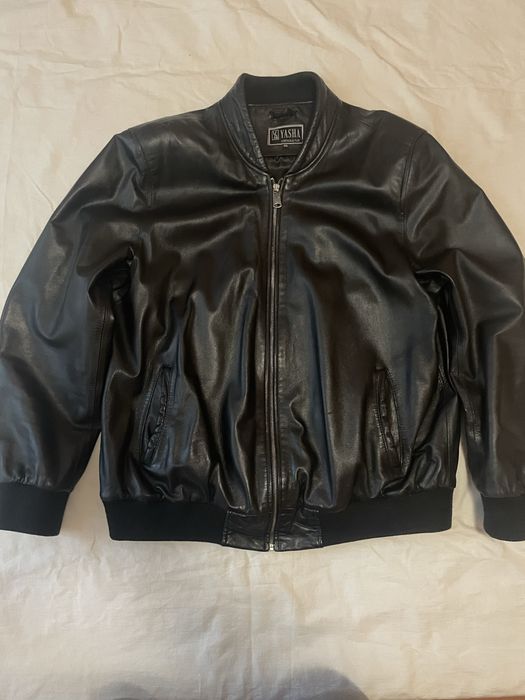 Турецкая Кожаная куртка XXXL 54- 56 рр-НАШ УКР. Бомбер