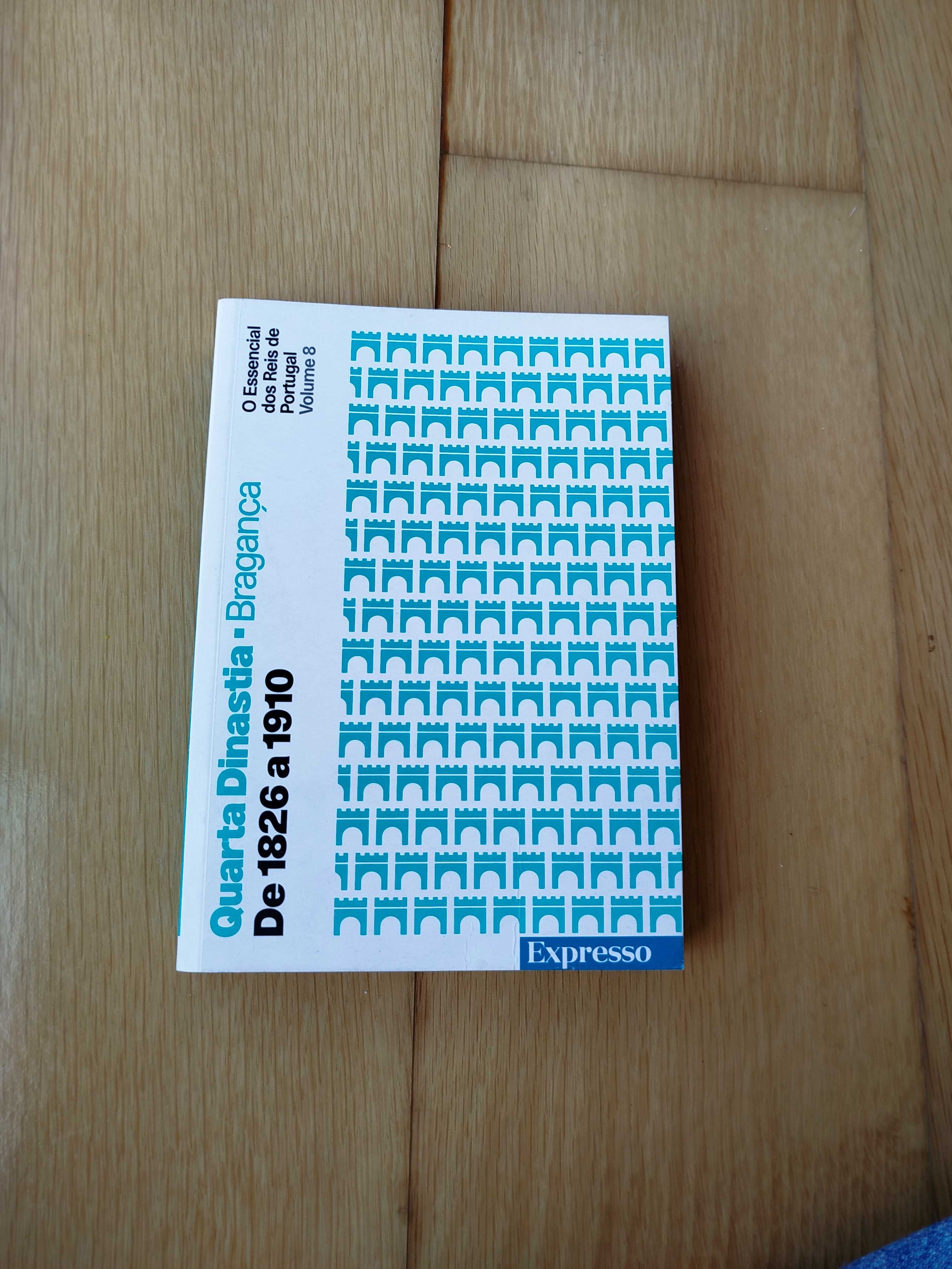 Livro Nobreza de Portugal Os Reis de Portugal, Coleção Expresso vol. 8