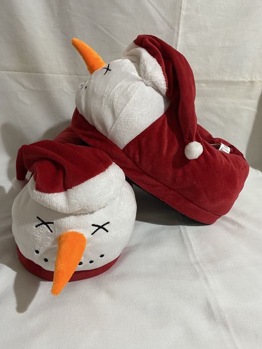 Новогодние тапочка мужчкие