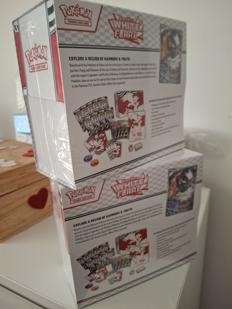 ETB White Flare em inglês