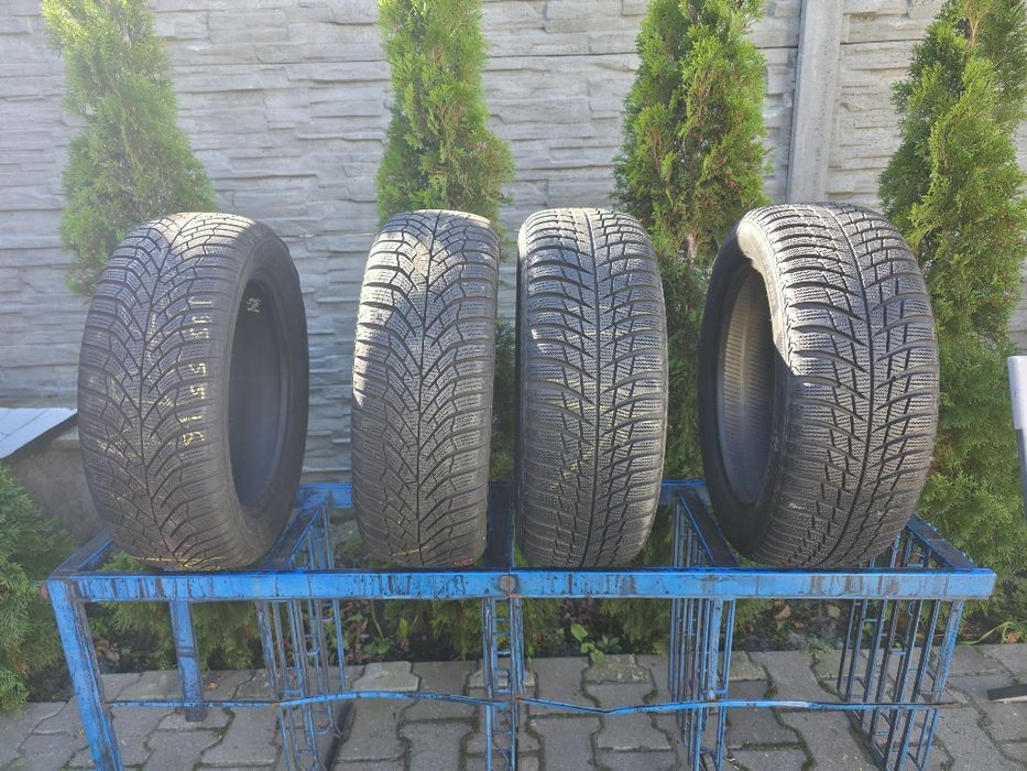 4szt zima 195/55-16 2x Kumho 87H 7.5mm + 2x Bridgestone 87H 7.5mm
