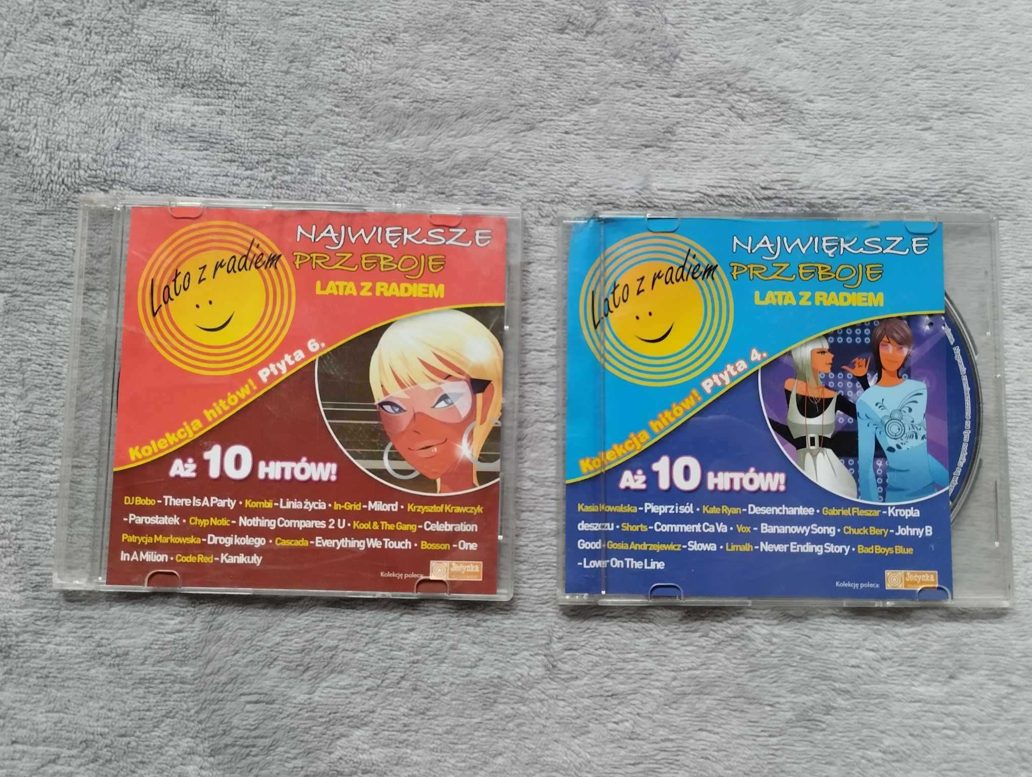 Największe przeboje lata z radiem płyta CD