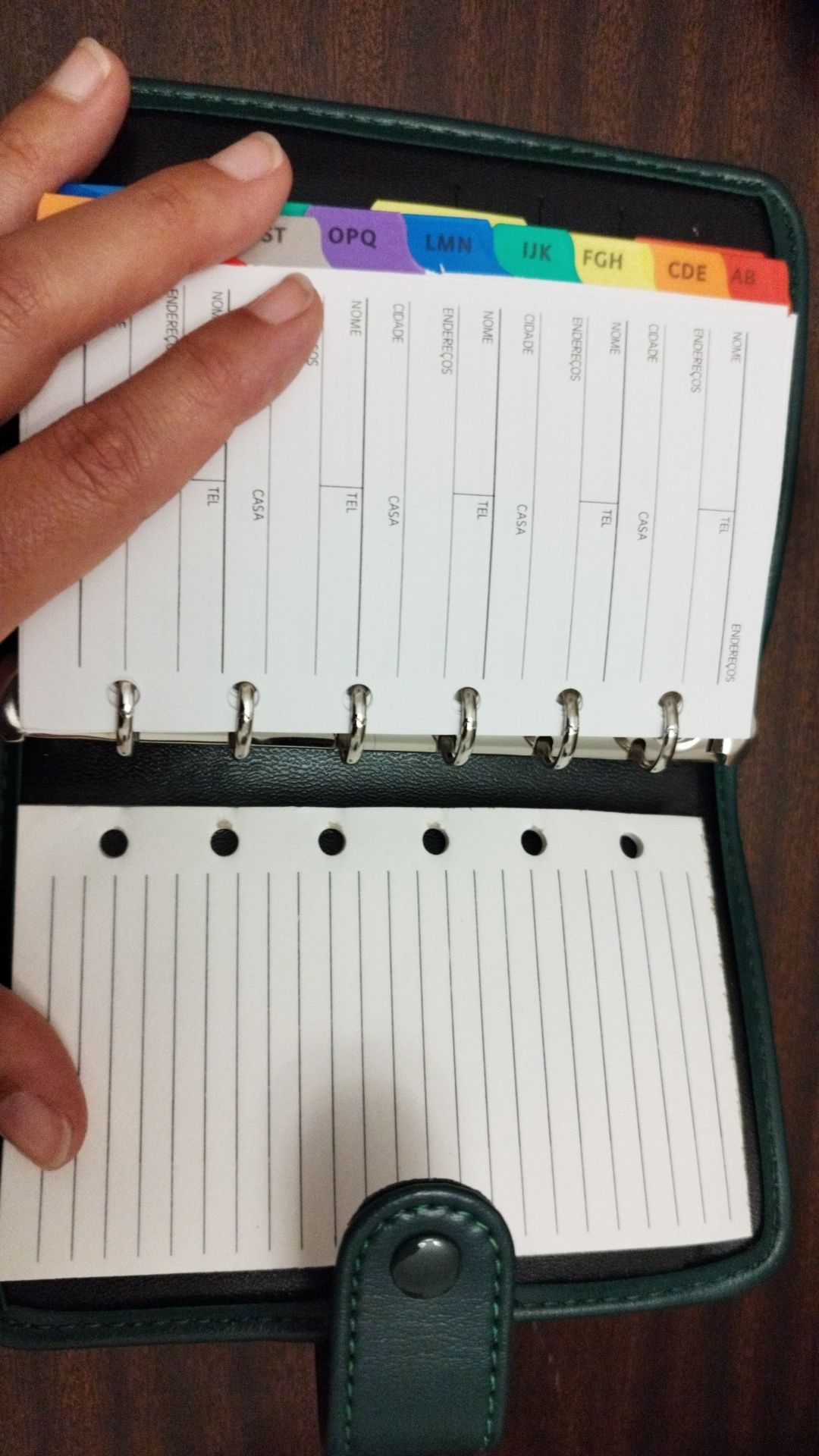 Filofax / agenda /planner sem data