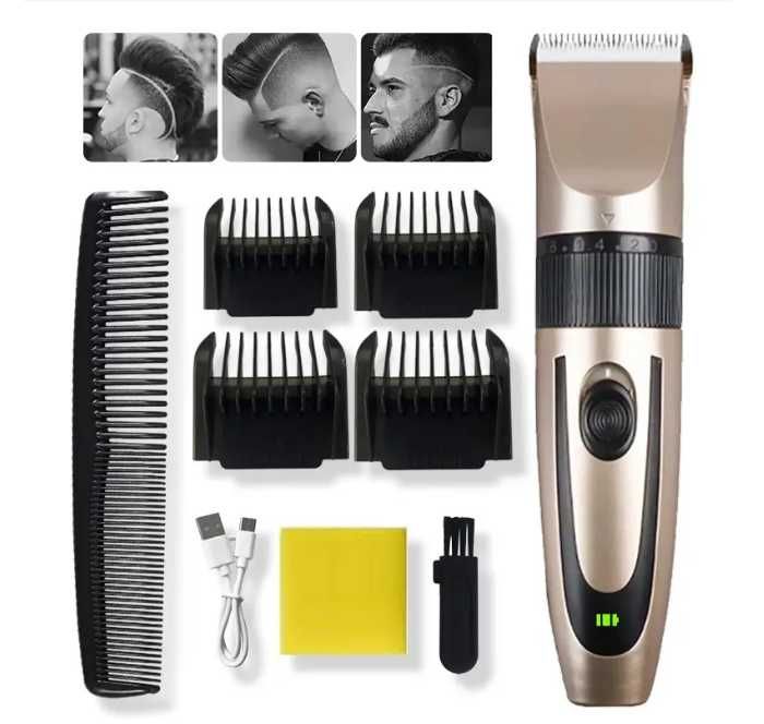 машинка для стрижки професійна перезаряджувальна