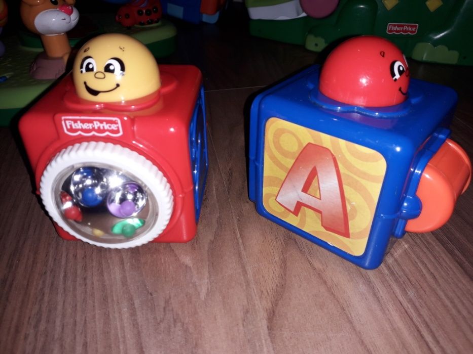 Klocki Sensoryczne Interaktywne Fisher Price