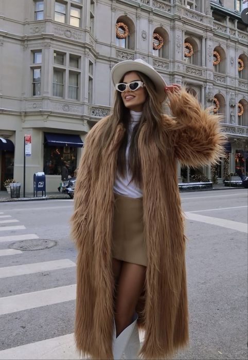 Шуба Zara Limited Edition Long