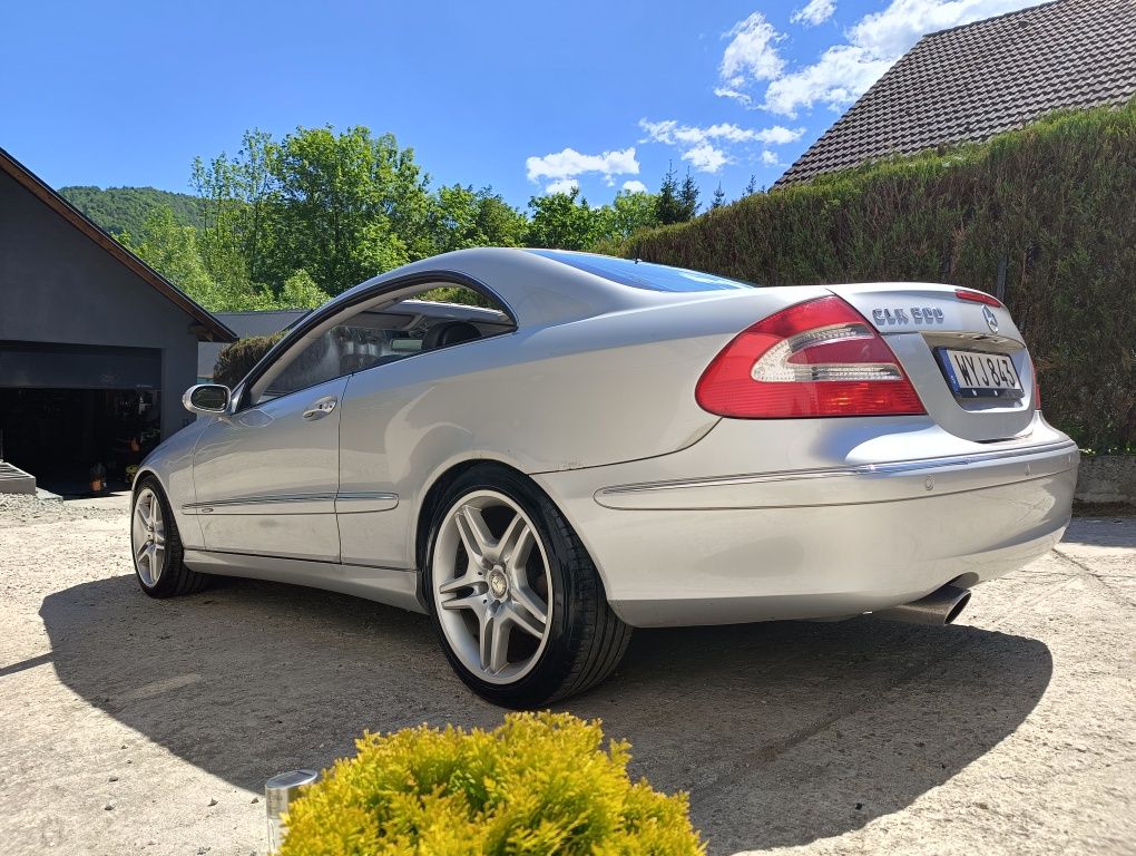 MERCEDES-BENZ CLK500! 5.0 V8! Full Opcja! Unikat! Możliwa Zamiana!