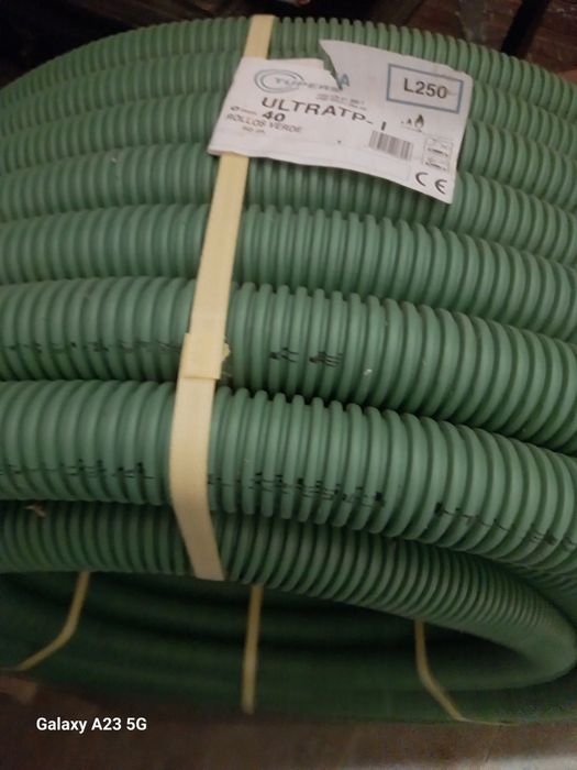 Tubo corrugado 40mm ,50m