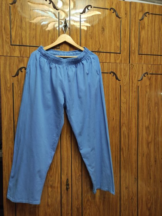 Женский костюм Ботал натуральный котон,голубой,раз-60-62 850гр Б.у.