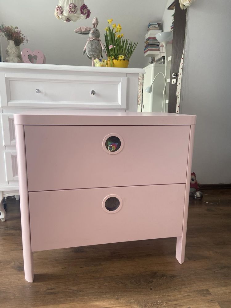 Szafeczka ikea różowa Busunge