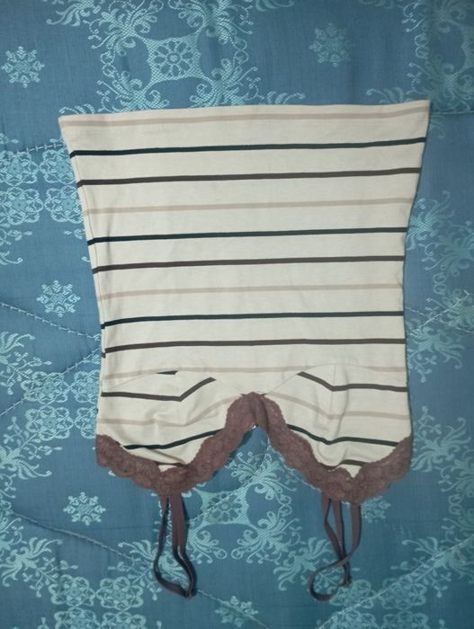 Blusa de alças listrada