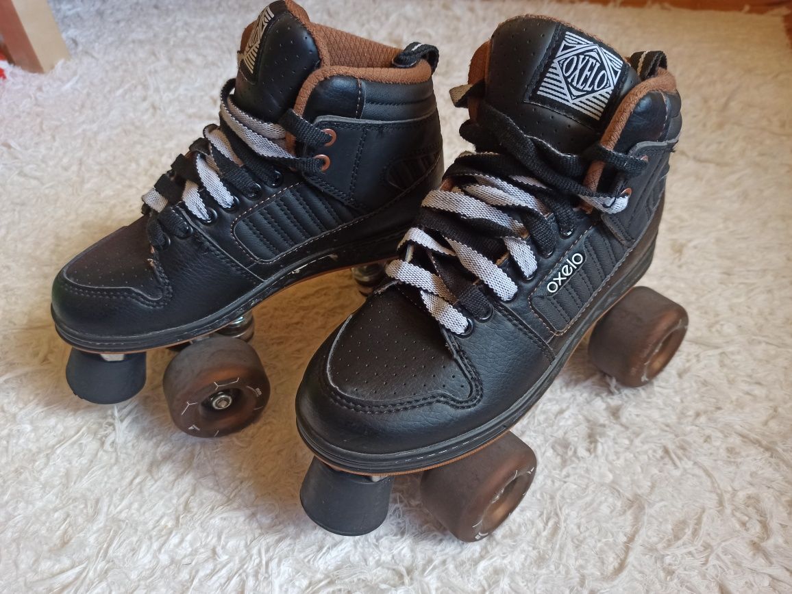 Wrotki rozmiar 37, do szybkiej jazdy, typu roller derby