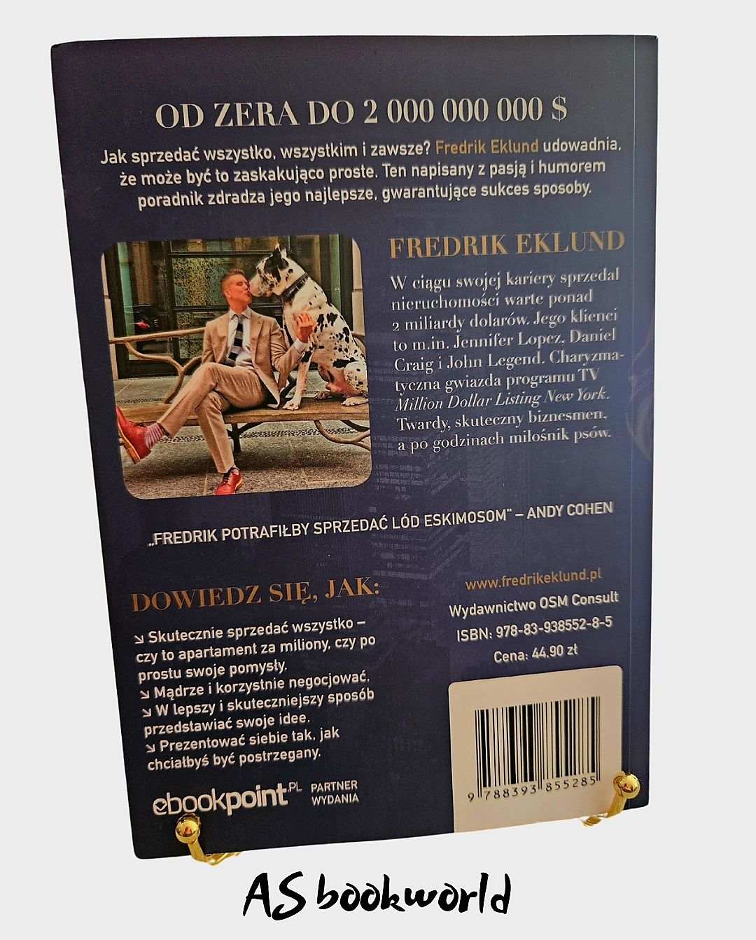 Sprzedaż jak sprzedać (prawie) wszystko Friedrik Eklund +Gratis