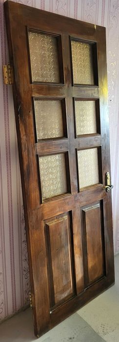 Дерев’яні міжкімнатні двері з масиву + коробки, 3 шт.