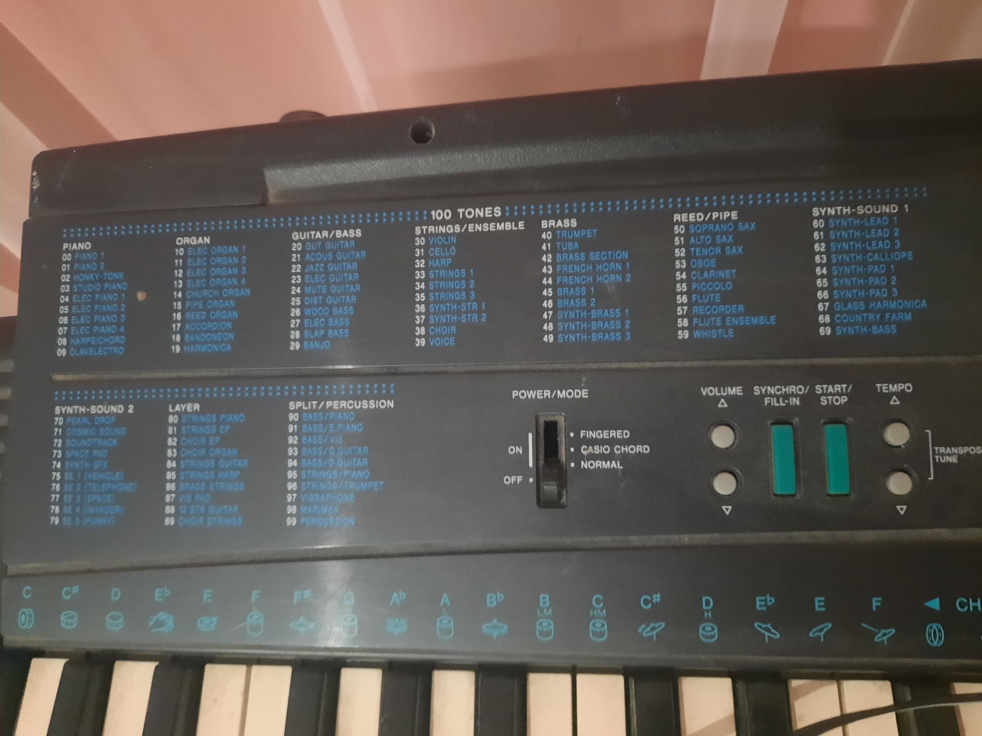 Keyboard CASIO CTK-330