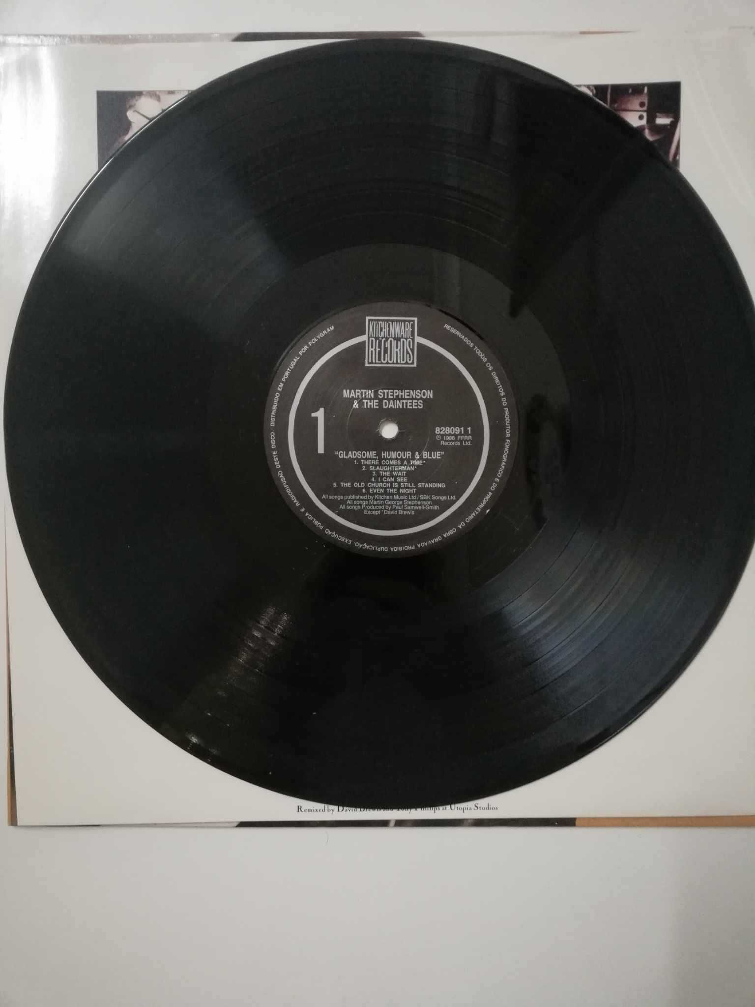 Disco Vinil LP - Martin Stephenson - Gladsome, Humour & Blue