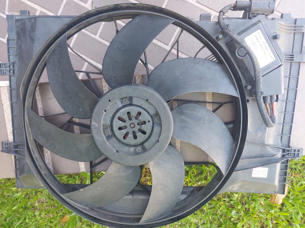 Termoventilador original para mercedes w203 como novo