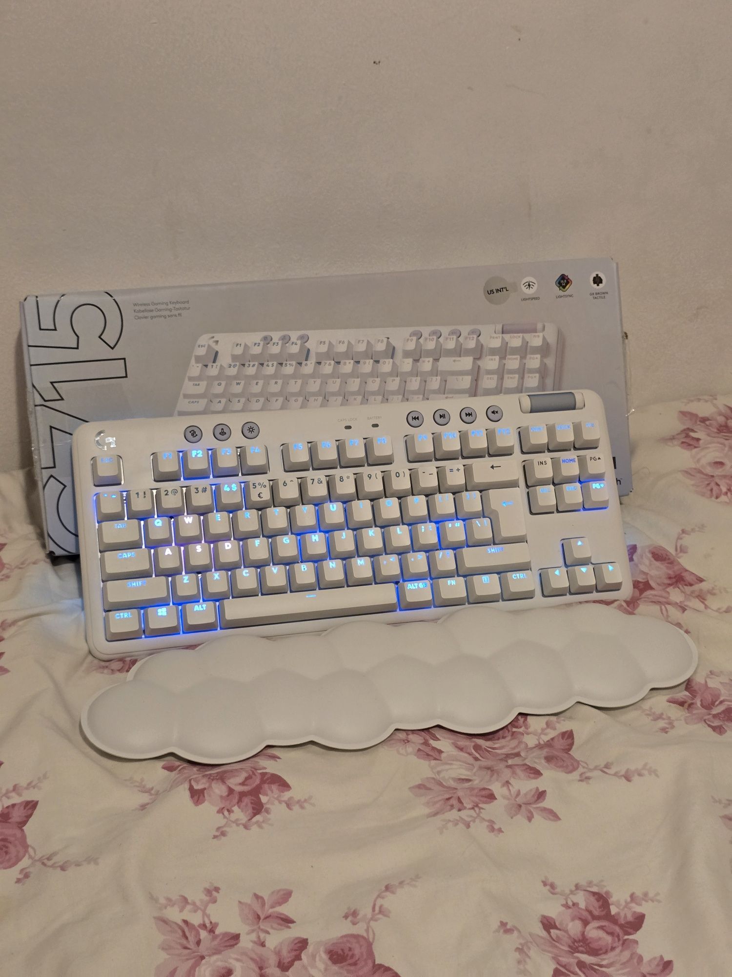 klawiatura Logitech G715 tactile brown switches jak nowe