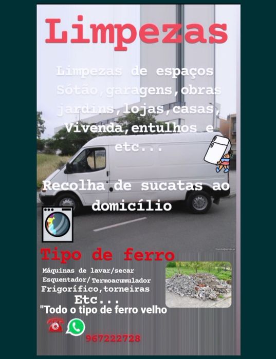 Limpeza de entulho