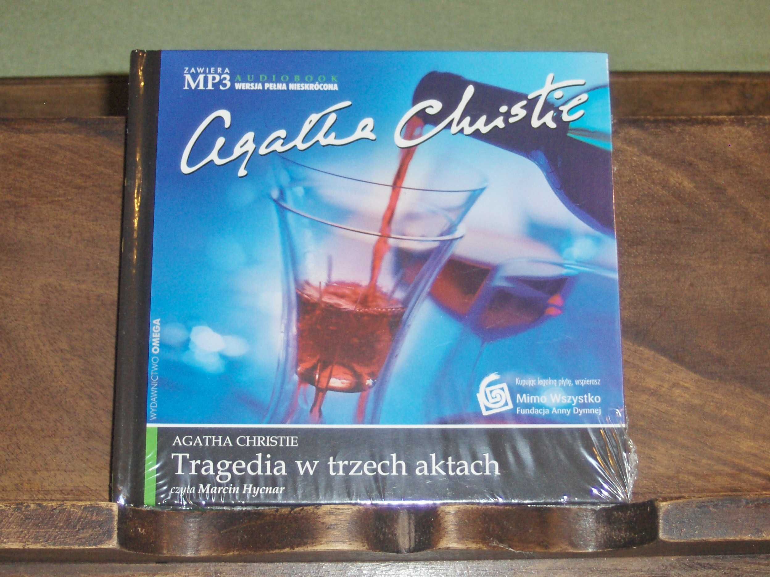 Agatha Christie Tragedia w trzech aktach Audiobook NOWY