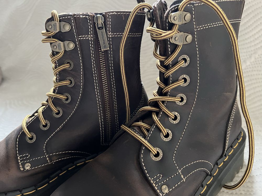Оригінальні жіночі черевики Dr. Martens 1460 Bex Brown - майже нові!