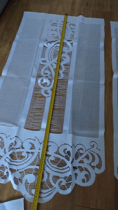 Śliczne firanki panele, 5 sztuk