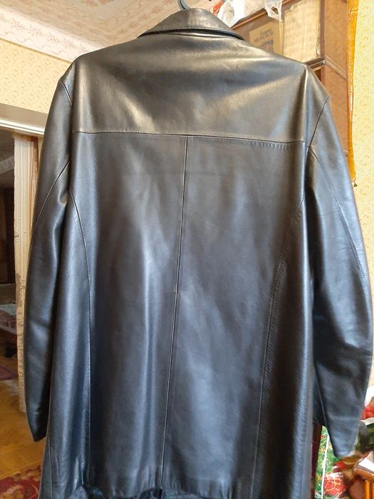 Кожаний пиджак,кожа лайка очень мягкая
