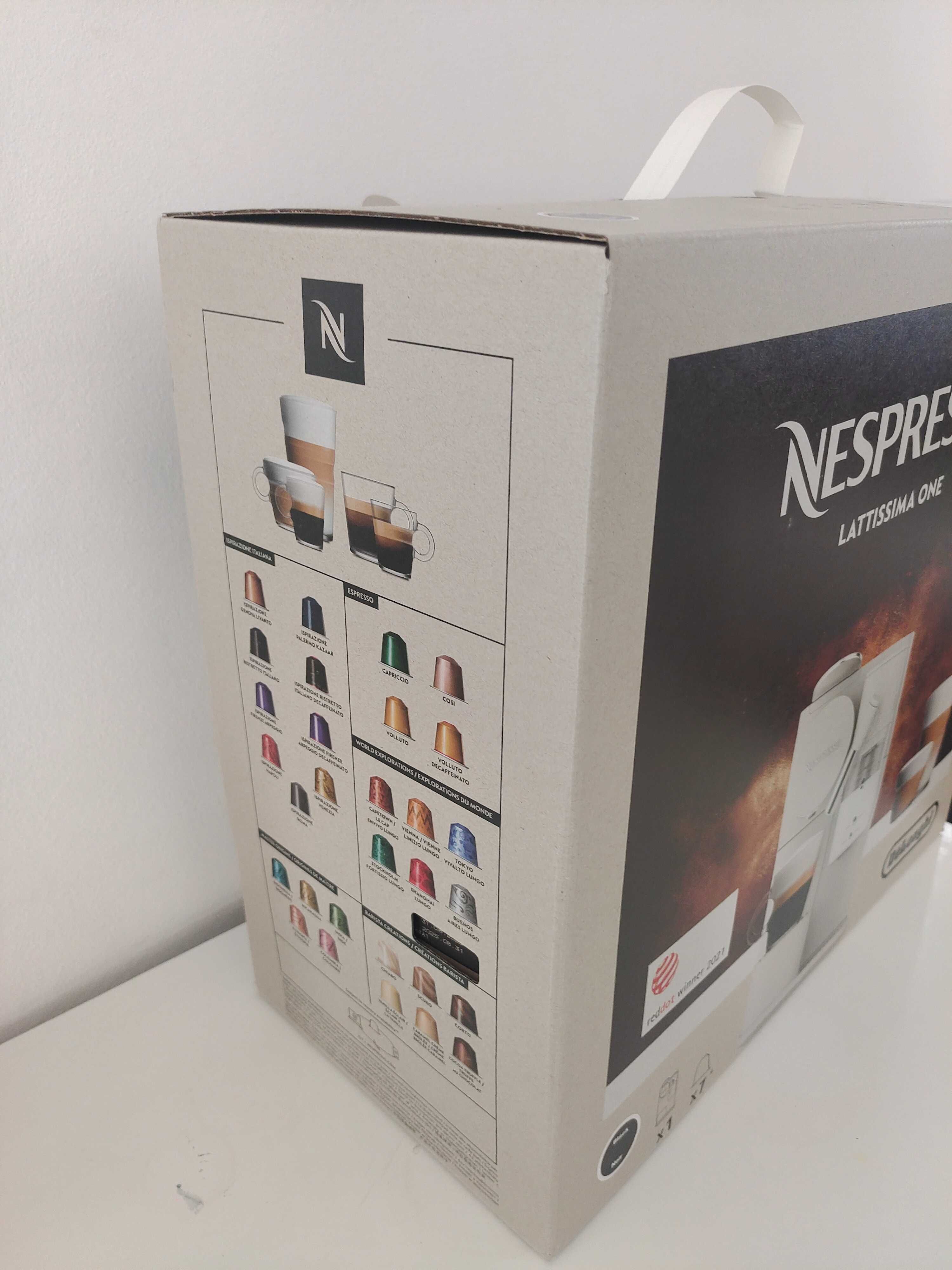 Ekspres De'longhi Nespresso lattissima one EN510.B