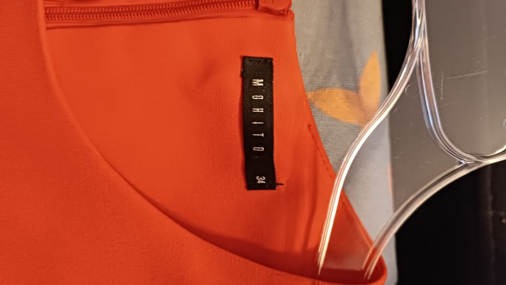 Sukienka pomarańczowa mohito