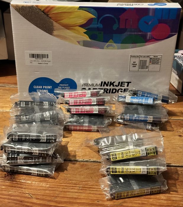 20x tusz do Epson - tusz T604 XL