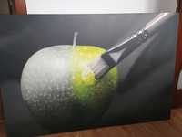 Obraz płótno jabłko 80x120