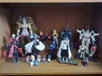 Figuras de Trigun e Fullmetal Alchemist