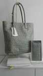Liebeskind-Nowa torba- shopper bag z portfelem- krokodyl