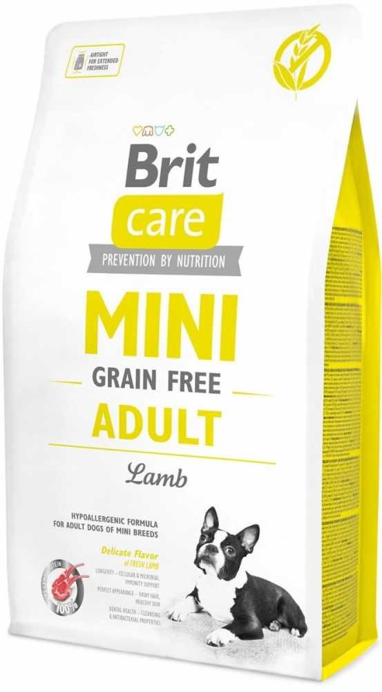 Brit Care Mini Adult Lamb корм для собак малых пород 2 кг Срок11.24