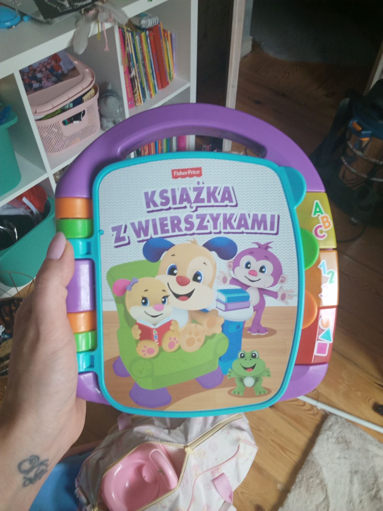 Interaktywna książeczka Fisher Price