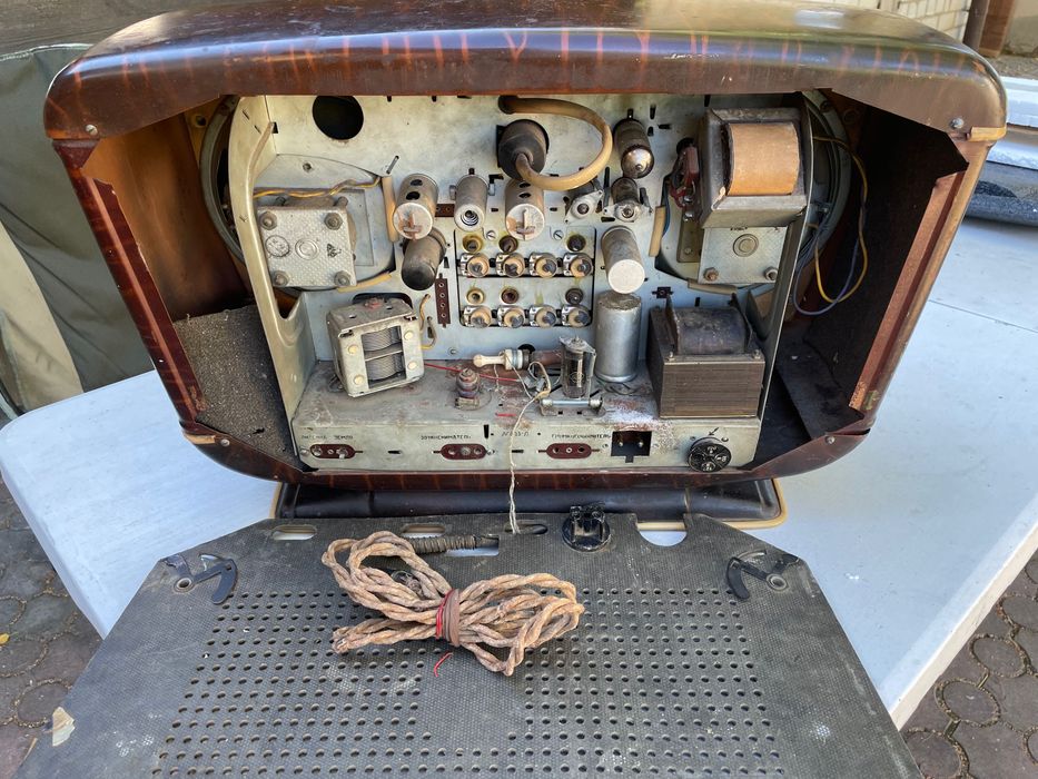 Звезда 54 винтажный ламповый радиоприемник радио
